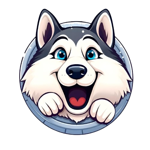 Jack The Husky Logo